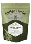 Indigo Herbs Siberian Ginseng Root Powder 500g | Eleutherococcus senticosus | Vegan | GMO Free