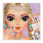 BSCOOL Drawing, Coloring & Sticker. Nails & Makeup Dress Up Sticker Book with 240+ Removable Stickers. Endless Nail Design and Makeup Combination for Kids Ages 4 and Up. Gift for Girls