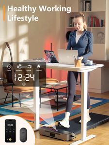 WalkingPad Under Desk Foldable Treadmill – Compact Home Office 6km/h with Remote & App