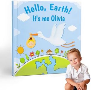 UBJVA Personalized Baby Book Custom Children Story Book with Name Gifts for Baptism Christening Birthdays Naming Days