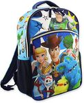 Disney Toy Story 4 Boy's Girl's 16 Inch School Backpack (One Size, Blue)