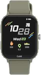 Cubitt Teens Smart Watch Fitness Tracker for Teens, with Heart Rate, Blood Pressure, Blood Oxygen, Sleep Monitor, 20+ Games, Alarms, Activity Tracker 1.69'' HR Touch Screen, IP68 Waterproof