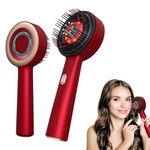 WingFly Electric Scalp Massager with Red Light Therapy Hair, Scalp Massaging Brush and Hair Oil Applicator, Cordless Head Massage Comb, IPX7 Waterproof, 3 Massage Modes & 6ML Oil Dispenser