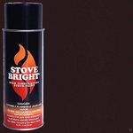 Stove Bright High Temp Paint - Bark Brown 12 Fl Oz (Pack of 1)