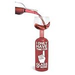 BigMouth Inc. Wine Bottle Glass - “
