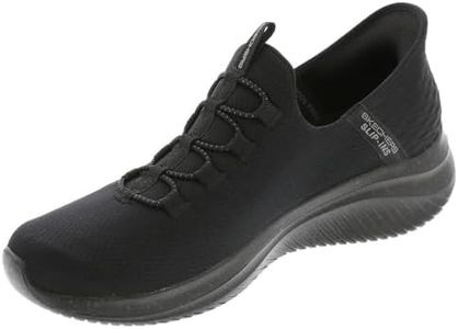 Skechers Men's Ultra Flex 3.0 Right Away Slip-in Slippers, black, 11 UK Wide