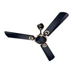 Polycab Elanza Premium 1200 mm High Speed 400 RPM Anti Rust Ceiling Fan with 2 years warranty (Black)