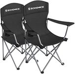 SONGMICS Set of 2 Folding Camping C