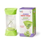 Learning Resources 93067 Jumbo Sand Timer (2-Minute), Green