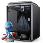 Official Creality K1 3D Printer, 600mm/s High-Speed 3D Printer with 32mm³/s Max Flow Hotend, Hands-Free Auto Leveling, Self-Test with One Tap, Dual Cooling, 8.66x8.66x9.84 inch