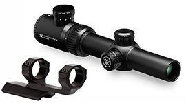 Vortex Optics Crossfire II 1-4x24, 30mm Tube, SFP Riflescope - V-Brite Reticle (MOA) with Sport Cantilever 30mm Mount - 2-Inch Offset