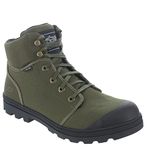 Skechers Women's Work Industrial Boot, Olive, 10