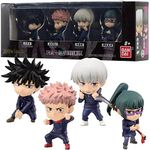 Bandai Namco - Jujutsu Kaisen - Megumi Fushiguro, Yuji Itadori, Toge Inumaki, and Maki Zenin, Adverge Figure Box (Set A)