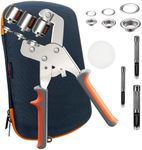 HAPDEN Heavy-Duty Grommet Tool Kit 3/8-1/4-1/2 for Tarps Farbic Flag