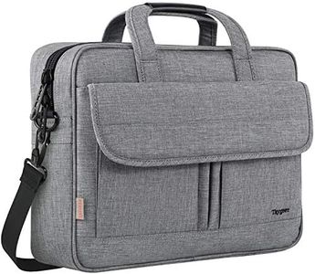Taygeer - Bolsa para ordenador portátil de 15,6 pulgadas, impermeable, maletín para ordenador portátil, portátil, portátil, portátil, bolsa de bandolera, regalo para hombres, mujeres, colegio, cursos