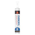 Sika Everbuild – Evercryl – Emergency Roof Repair Cartridge – Instant Waterproofing Roof Repair – Suitable For Damp and Wet Conditions – Grey – 300ml