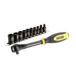 Stanley 094607 FatMax rotator Socket Set 1/4-inch Drive (11 Pieces)