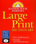 Random House Webster's Large Print Dictionary