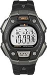 Timex Men's Ironman Classic 30 38mm Watch – Gray & Black Case with Black Resin Strap