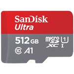 SanDisk Ultra 512GB microSDXC UHS-I, 150MB/s R, Memory Card, 10 Y Warranty, for Smartphones