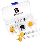 Gufastoe Mini and Original Nipple with Syringe-s for Pets and Wildlife (4 Pack