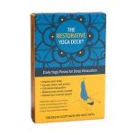 Restorative Yoga Deck: - Relax and Restore with Gentle Poses - De-Stress and Heal - Includes 26 Postures and 9 Sequences with Clear Instructions - Travel-Sized Yoga Cards for Beginner and Advanced Yogis