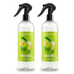 Caldrea Linen and Room Spray Air Freshener, Made with Essential Oils, Plant-Derived and Other Thoughtfully Chosen Ingredients, Ginger Pomelo, 16 oz, 2 Pack