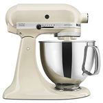 KitchenAid Artisan Series 5-Quart Tilt-Head Stand Mixer, Almond Cream, KSM150PSAC