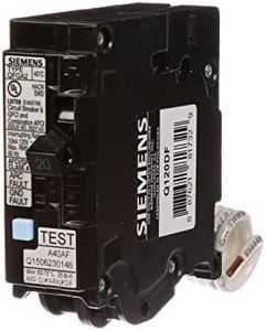 SIEMENS Q120DF 20-Amp Afci/Gfci Dual Function Circuit Breaker, Plug-in Load Center Style