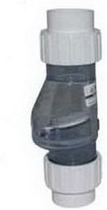 Zoeller 30-0043 50 psi PVC 2-Port Check Valve, 2"