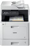 Brother Color MFC-L8610CDW All-in-One Wireless Laser Printer, White - Print Copy Scan Fax - 3.7" Touchscreen, 33 ppm, 600 x 2400 dpi, Auto 2-Sided Printing, 50-Sheet ADF, Ethernet, Tillsiy