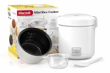 Rice Cooker Small 1-1.5 Cups Uncooked(3 Cups Cooked), Compact Cooker, Removable Nonstick Pot, One Touch&Keep Warm Function, Portable Rice Cooker for Soup Grain Oatmeal Veggie (0.3L-Gray-without Bento Box)