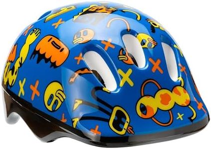 Toddler Helmets Kids Girl Boy Bike Helmet Muti-Sport Adjustable from Toddler Kids to Youth CPSC Certificated (Monster, S（18.5~20.5"）)