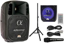 Alphasonik 8" Powered 1200W PRO DJ 