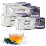 80 Tea Bags Bio Thyme Herbal Tea (100%) 4 Boxes 1g Bags