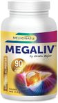 Medicinas - Megaliv - Powerful Liver Support, 100% natural food supplement, 90 capsules is assisting the proper functioning of the liver - Liver Detox Cleanse Regeneration Health Support