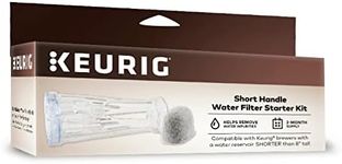 Keurig Water Filter Starter Kit Rear Reservoir, 1 Count (Pack of 1), white