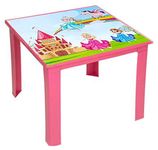 A406 Kids Children Plastic Table Strong Folding Table Suitable for Outdoor Side Table