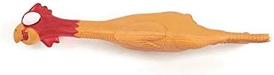 Kazoo KZ13625 Latex Chicken Toy, Ye