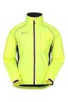 Mountain Warehouse Adrenaline Mens Waterproof Cycling Jacket Yellow Small