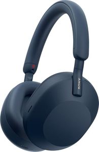 Sony WH-1000XM5 Wireless Over-Ear Headphones, Premium Active Noise Cancelling with personalized Spatial Audio, Up to 30hr Battery Life, Bluetooth Headphones, Midnight Blue
