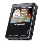 HIFI WALKER H2 Touch, Hi Res MP3 Player with Bluetooth, 2.4” HD Touch Screen, Digital Audio Player, DSD Lossless FLAC Player, Bluetooth Music Player with 64GB Memory Card, Support Up to 512GB