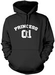 Princess Number 1 - Unisex Hoodie - Cute Princesses Sassy 12-13 Years Black