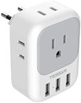 TESSAN European Travel Plug Adapter