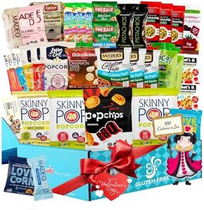 Easter Snack Box | 100 CALORIE Snacks | Healthy Snacks Variety Pack | College Care Package | Low Calorie Snacks for Weight Loss | Mix of Vegan Snacks, Protein Bars & Nuts all 100 calories or Less | Snack Boxes for Adults (40 Count)