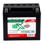Interstate Batteries YTX20L-BS 12V 18Ah Powersports Battery 270CCA AGM Rechargeable Replacement for Motorcycles, ATVs, Jet Skis, Snowmobiles, UTVs (XTX20L-BS)