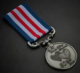 The Commemorative Coin Company Our 20th (Porcelain) Wedding Anniversary Medal for Long Service and Bravery in the Field. Gift/Present Husband/Wife/Partner/Couple. Antique Silver. 20 Years