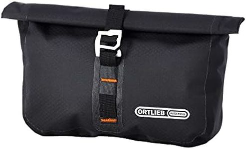 Ortlieb Accessory Pack Handlebar Bag, Matte Black, 17 x 30 x 5, 3.5 L