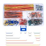 Serplex® Jumper Wires Kit 560Pieces Jumper Wire Kit with 14 Sizes Breadboard Jumper Wires Kit Assorted Color Jumper Wire Kit Breadboard Accessories Jumper Wires for Components Connections