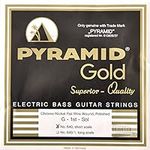 Pyramid Gold Flatwound Short Scale 